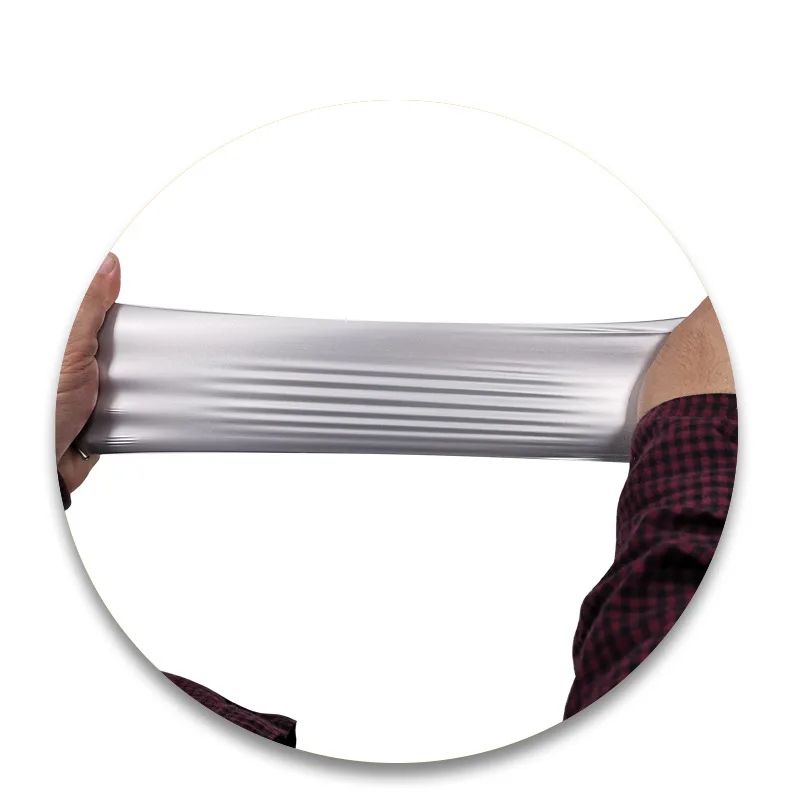 YC006 金银色high elastic PU printable vinly film (1)