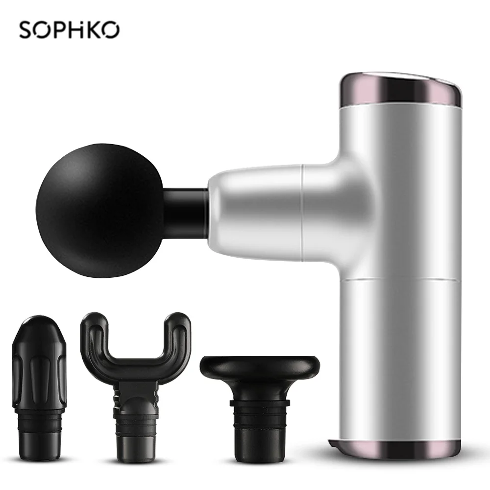 SOPHKO Mini Fascia Massage Gun Deep Muscle Tissue Handheld Percussion Massager 4 Different Heads for Different Muscle Groups
SOPHKO Mini Fascia Massage Gun Deep Muscle Tissue Handheld Percussion Massager 4 Different Heads for Different Muscle Groups