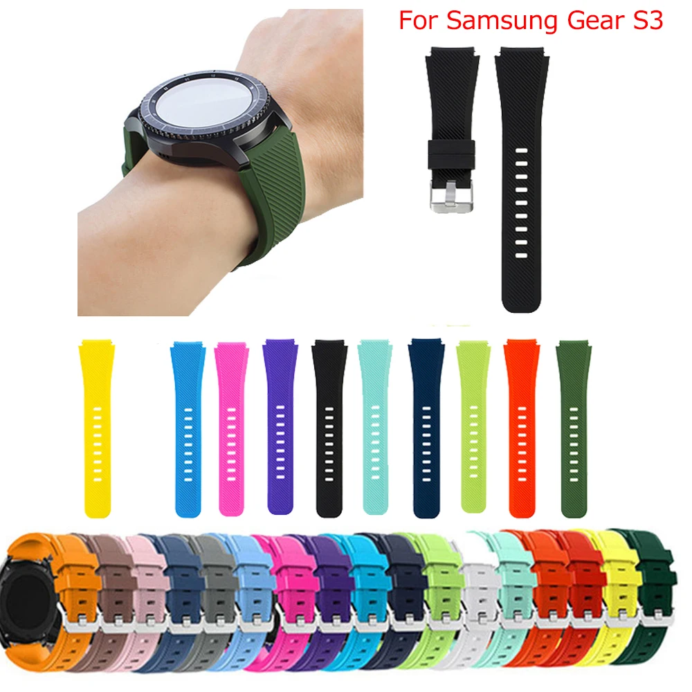 Watch Band Strap for Samsung Galaxy watch 46mm Silicone Band for Huawei Watch GT 2 Classic Watchband Wristband for Gear S3
Watch Band Strap for Samsung Galaxy watch 46mm Silicone Band for Huawei Watch GT 2 Classic Watchband Wristband for Gear S3
