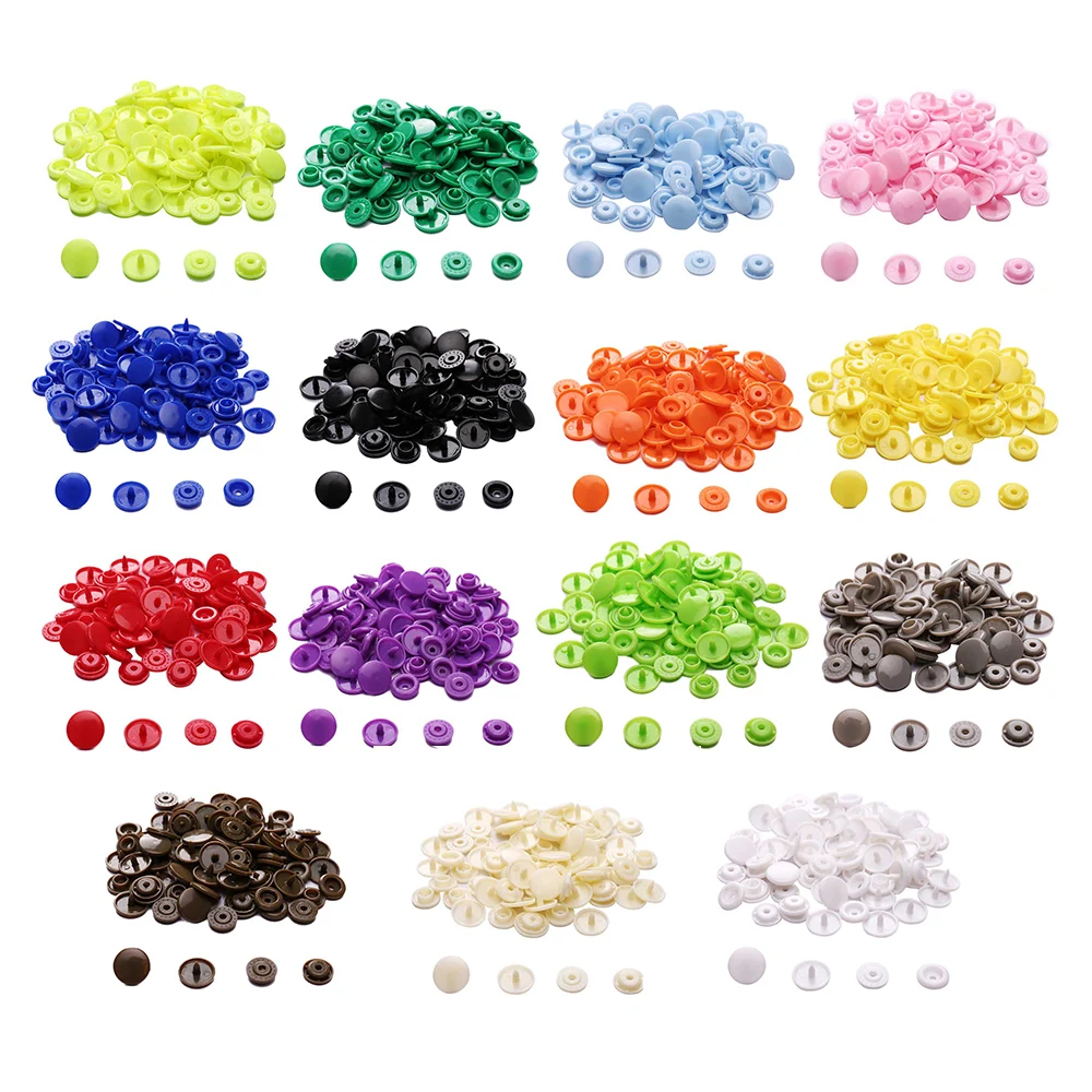 20/50/100/150Sets Round Plastic Snaps Button Fasteners T5 Dark Buckle Resin Garment Accessories For Baby Clothes Clips Quilt | Дом и сад