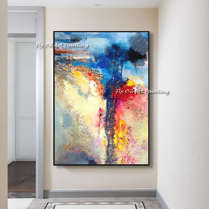 Handmade Oil Painting On Canvas Abstract Colorful Thick Oil Canvas Painting Wall Art Decor the office living room Home Gifts
Handmade Oil Painting On Canvas Abstract Colorful Thick Oil Canvas Painting Wall Art Decor the office living room Home Gifts