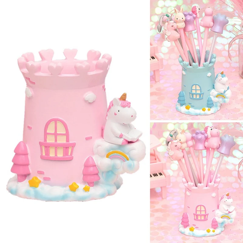 Cute Unicorn Pen Holder Girls Cartoon Unicorn Resin Pencil Holder As Desk Organizer
Cute Unicorn Pen Holder Girls Cartoon Unicorn Resin Pencil Holder As Desk Organizer