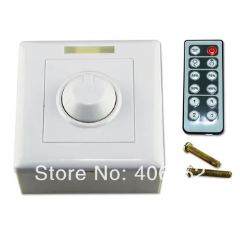 DC 12V 24V 16A IR Remote LED Light Dimmer 12 Key Adjustable Brightness Control Screw
DC 12V 24V 16A IR Remote LED Light Dimmer 12 Key Adjustable Brightness Control Screw