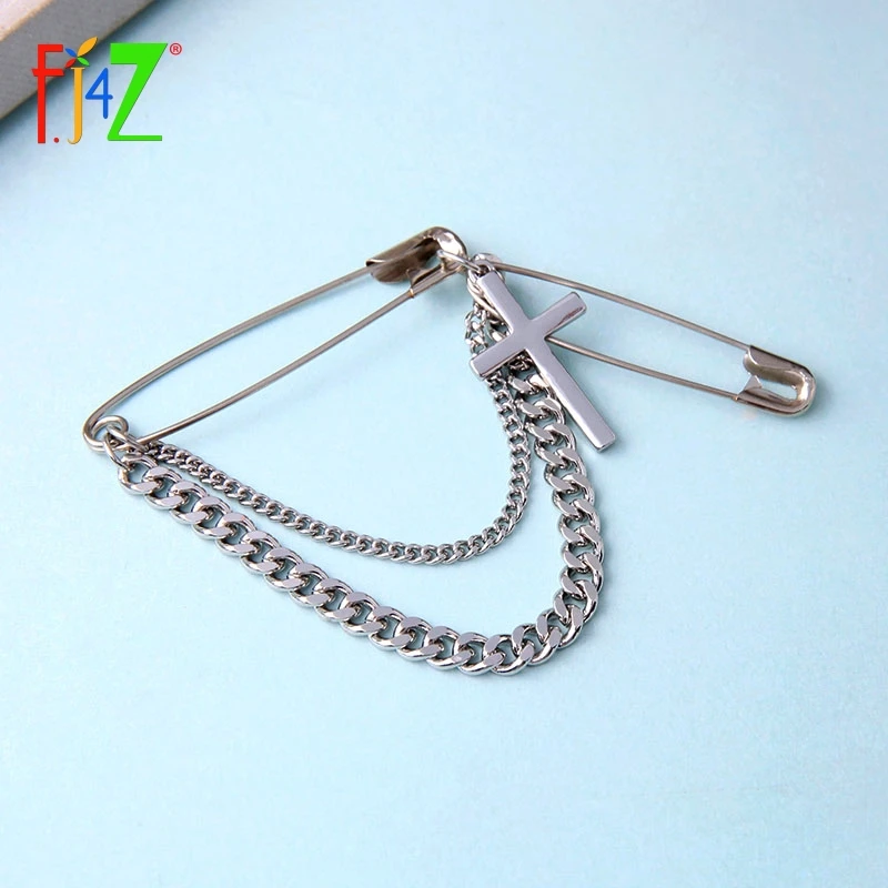 F.J4Z Rock Brooches for Women Cross Tassel Charms Costume Pins Punk Female Gift Jewelry Accessories Bijoux
F.J4Z Rock Brooches for Women Cross Tassel Charms Costume Pins Punk Female Gift Jewelry Accessories Bijoux