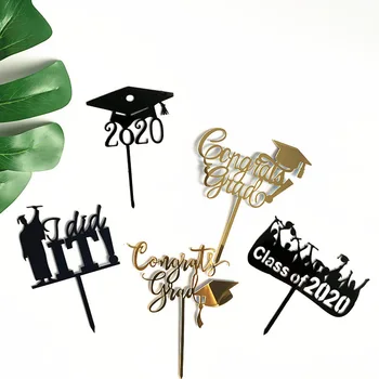 Class of 2020 Cake Topper Congrats Grad I Did it Acrylic Cake Topper For Graduations Students Celebrate Party Cake Decorations
Class of 2020 Cake Topper Congrats Grad I Did it Acrylic Cake Topper For Graduations Students Celebrate Party Cake Decorations