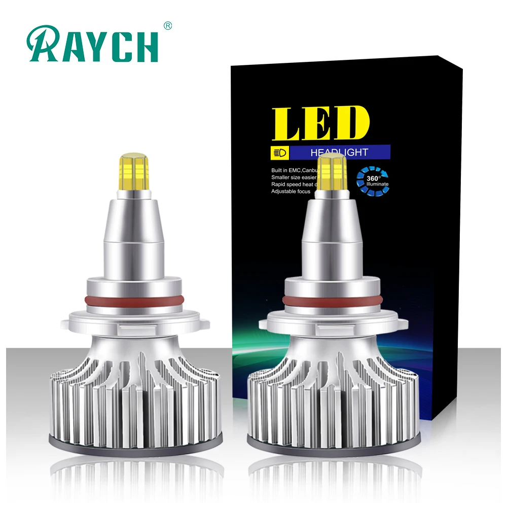 Raych Canbus EMC 360 LED Headlight Bulbs R1 6000K Conversion Kit H11 H1 H3 H7 H8 H9 HB3 HB4 9012 d1 d2 d3 d4
Raych Canbus EMC 360 LED Headlight Bulbs R1 6000K Conversion Kit H11 H1 H3 H7 H8 H9 HB3 HB4 9012 d1 d2 d3 d4