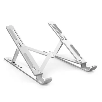 6-speed adjustable aluminum alloy folding computer stand Multi-support design Floating heat dissipation structure
6-speed adjustable aluminum alloy folding computer stand Multi-support design Floating heat dissipation structure