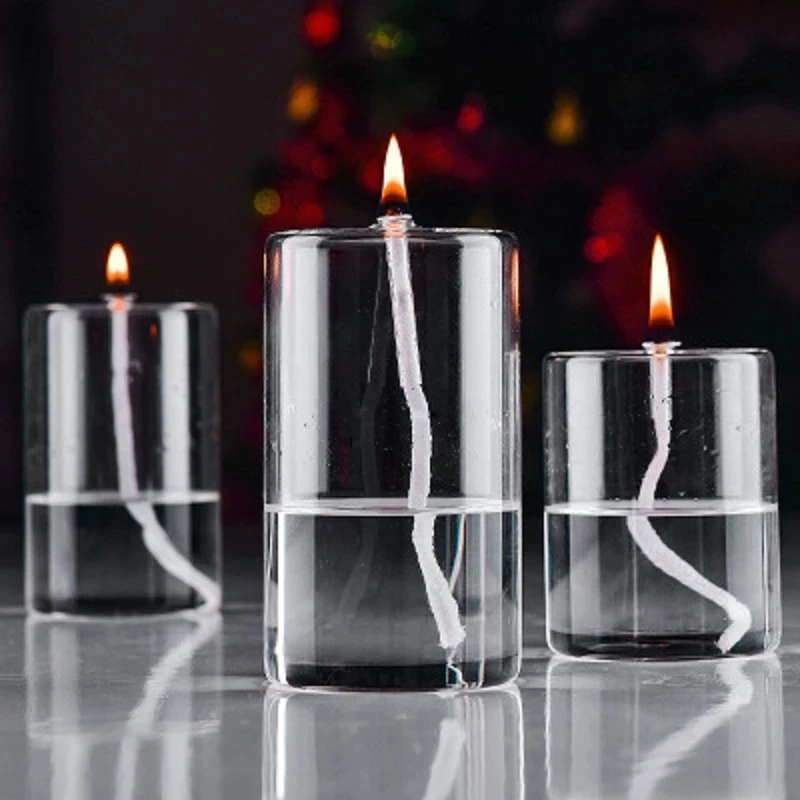 Handcraft Glass Oil Lamp Wedding Decoration Friend Gift Glass Candle Holder Glass Cylindrical Oil lamp Wedding Decoration Gift
Handcraft Glass Oil Lamp Wedding Decoration Friend Gift Glass Candle Holder Glass Cylindrical Oil lamp Wedding Decoration Gift