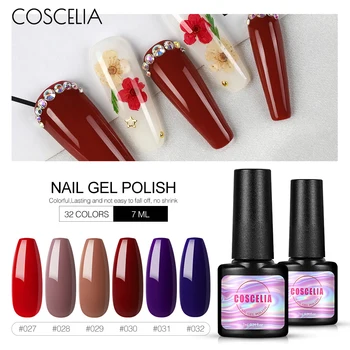 COSCELIA 7ML Gel Nail Polish Kit Colorful Long-Lasting Gel Varnish For Nail Art Soak Off Gel Nail Set Manicure Accessions
COSCELIA 7ML Gel Nail Polish Kit Colorful Long-Lasting Gel Varnish For Nail Art Soak Off Gel Nail Set Manicure Accessions