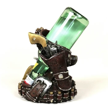 Revolver Model Wine Holder Decorative Resin Waistband Bullet Bottle Rack Bar Utility Novelty Handicraft Ornament Accessories CIQ
Revolver Model Wine Holder Decorative Resin Waistband Bullet Bottle Rack Bar Utility Novelty Handicraft Ornament Accessories CIQ