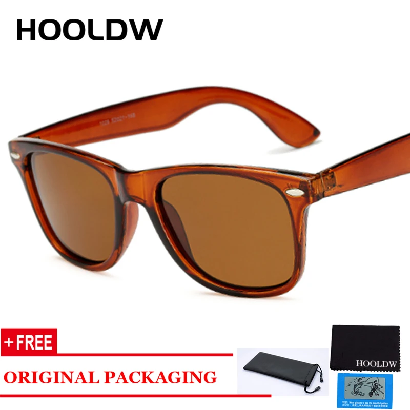 

HOOLDW Fashion Polarized Sunglasses Men Women Brand Designer Vintage Outdoor Driving Sun Glasses UV400 Goggles Eyewear Oculos