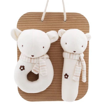 2Pcs/set Baby Rattle Elephant Bear Rabbit Infant Developmental Appease Toy Organic Cotton Grasp Animal Hand Stick Toy
2Pcs/set Baby Rattle Elephant Bear Rabbit Infant Developmental Appease Toy Organic Cotton Grasp Animal Hand Stick Toy