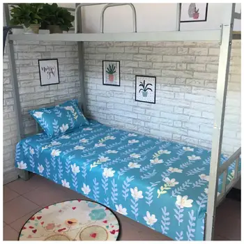 Single Bed Sheet Student Start of School Men Women Dormitory Bedding Bedspread Brother Bedroom With Pillowcase Bed Sheets F0205
Single Bed Sheet Student Start of School Men Women Dormitory Bedding Bedspread Brother Bedroom With Pillowcase Bed Sheets F0205