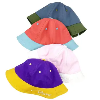 DishyKooker Kids Baby Folding Color Matching Letter Embroidery Bucket Hat for Spring Summer
DishyKooker Kids Baby Folding Color Matching Letter Embroidery Bucket Hat for Spring Summer