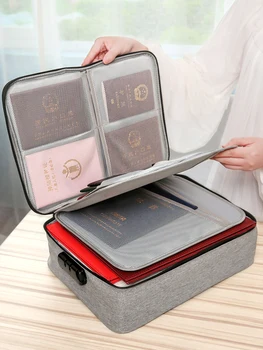 Certificate storage bag Multi-storey large-capacity multi-function case file bag file account passport sorting organizer
Certificate storage bag Multi-storey large-capacity multi-function case file bag file account passport sorting organizer