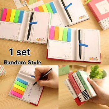 1 Set Stationery New Creative Cute Hard Shell Notepad Combination Sticky Note Paper Note Book with Pen Stationery
1 Set Stationery New Creative Cute Hard Shell Notepad Combination Sticky Note Paper Note Book with Pen Stationery