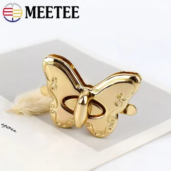 Meetee 2/4Pc 25x25mm Handbag Bag Metal Lock Buckle Twist Turn Locks Clasps Snap for Bags Purse Making DIY Clasp Closure BF308
Meetee 2/4Pc 25x25mm Handbag Bag Metal Lock Buckle Twist Turn Locks Clasps Snap for Bags Purse Making DIY Clasp Closure BF308
