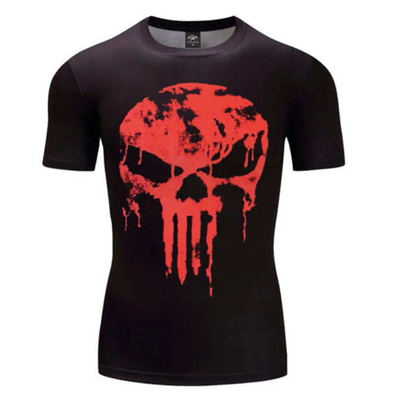 Solid color skull 3-colors long and short O-neck T-shirt summer comfortable men's fitness exercise comfortable fabric short
Solid color skull 3-colors long and short O-neck T-shirt summer comfortable men's fitness exercise comfortable fabric short