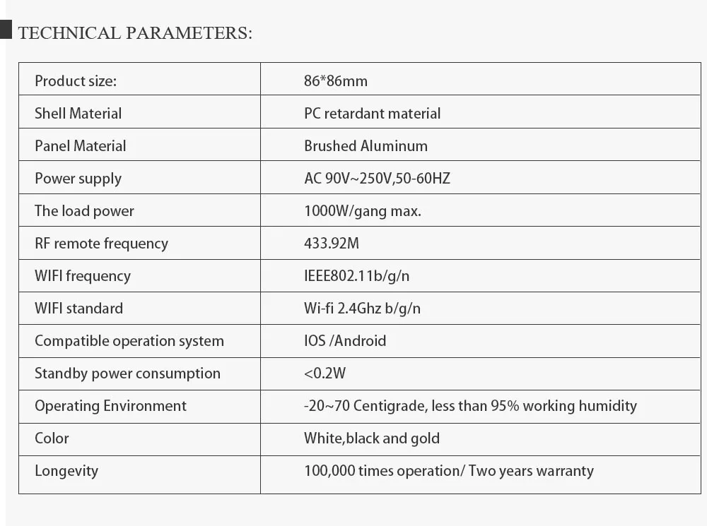 WIFI&RF AL详情页