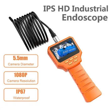 3 Inch Handheld Endoscope IPS Screen Digital Detection Industrial Borescope Inspection Endoscopes For Drain Pip Car Repair
3 Inch Handheld Endoscope IPS Screen Digital Detection Industrial Borescope Inspection Endoscopes For Drain Pip Car Repair