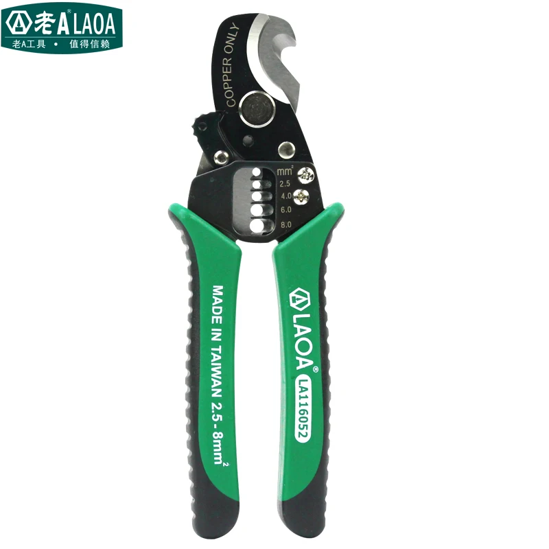 LAOA 3-in-1 Wire Stripping Pliers SK5 Alloy Two color Anti Slip Handle Multi-functional Cable Stripping Pliers
LAOA 3-in-1 Wire Stripping Pliers SK5 Alloy Two color Anti Slip Handle Multi-functional Cable Stripping Pliers