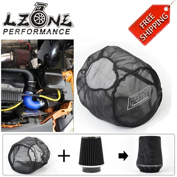 Universal Car Air Filter Protective Cover Waterproof Oilproof Dustproof for High Flow Air Intake Filters Black Cylindrical
Universal Car Air Filter Protective Cover Waterproof Oilproof Dustproof for High Flow Air Intake Filters Black Cylindrical