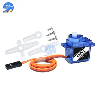SG90 Micro Servo DC Motor High Output for RC 250 450 Helicopter Airplane DIY Fly Robots Kit Smart Electronics for Arduino
SG90 Micro Servo DC Motor High Output for RC 250 450 Helicopter Airplane DIY Fly Robots Kit Smart Electronics for Arduino
