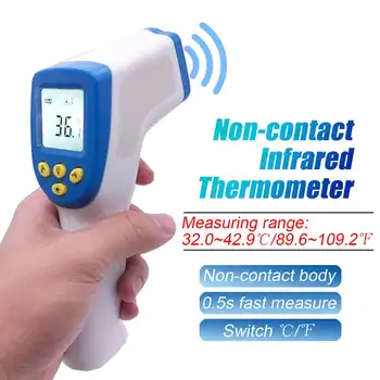 Baby/Adult Infrared Thermometer Digital LCD Forehead Non-contact Body Temperature Measurement
Baby/Adult Infrared Thermometer Digital LCD Forehead Non-contact Body Temperature Measurement