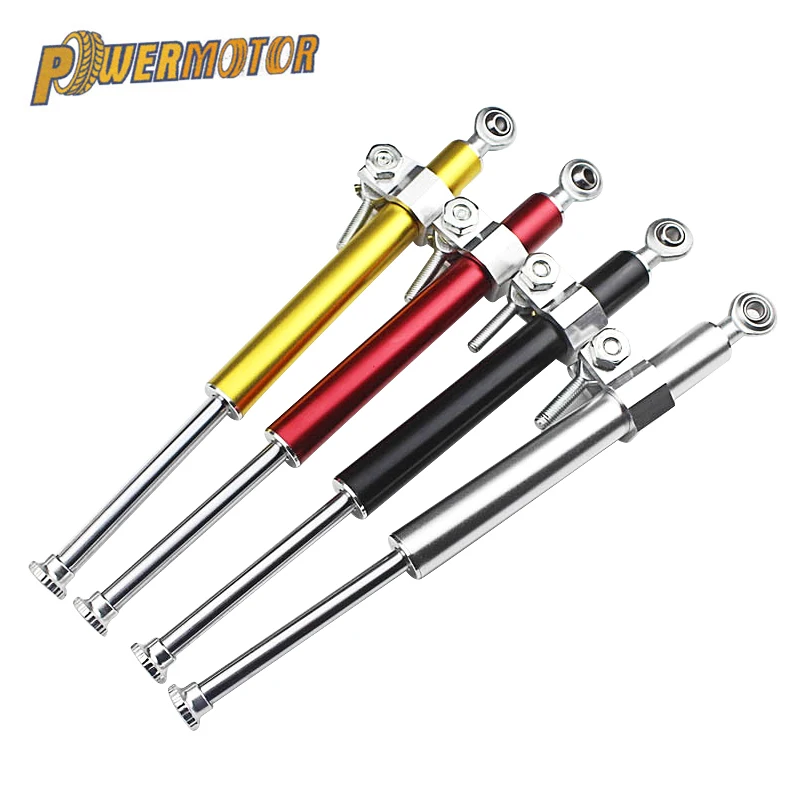 4 Colors Universal 330MM Aluminum Alloy Shock Absorber Direction Damper Accessories Motorcycle Steering Damper Fork Stabilizer
4 Colors Universal 330MM Aluminum Alloy Shock Absorber Direction Damper Accessories Motorcycle Steering Damper Fork Stabilizer