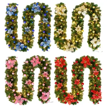 Artificial Christmas Tree Simulation Green Rattan Spruce Fir Wreath Hanging Branches for Front Door Festive Imitation
Artificial Christmas Tree Simulation Green Rattan Spruce Fir Wreath Hanging Branches for Front Door Festive Imitation