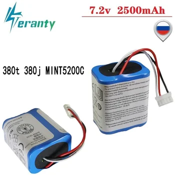 Original 7.2V 2500mAh Battery for iRobot Roomba Braava 380 380T Mint 5200c Ni-MH 2500mAh 2.5Ah 7.2v Rechargeable battery 2Pcs
Original 7.2V 2500mAh Battery for iRobot Roomba Braava 380 380T Mint 5200c Ni-MH 2500mAh 2.5Ah 7.2v Rechargeable battery 2Pcs