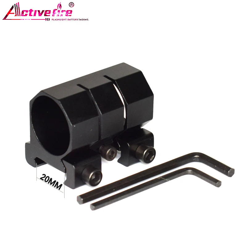 Activefire 1PC cazaalcancemontaje de la antorcha 20mm tejidoClip de accesorio de la linterna herramienta de caza soporte de visión óptica soporte de Rifle de Metal 
Activefire 1PC cazaalcancemontaje de la antorcha 20mm tejidoClip de accesorio de la linterna herramienta de caza soporte de visión óptica soporte de Rifle de Metal