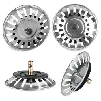 1Pc Stainless Steel Kitchen Sink Strainer Sink Filter Waste Plug Waste Drain Stopper Collector Cover Hair Catcher Kitchen Gadget
1Pc Stainless Steel Kitchen Sink Strainer Sink Filter Waste Plug Waste Drain Stopper Collector Cover Hair Catcher Kitchen Gadget