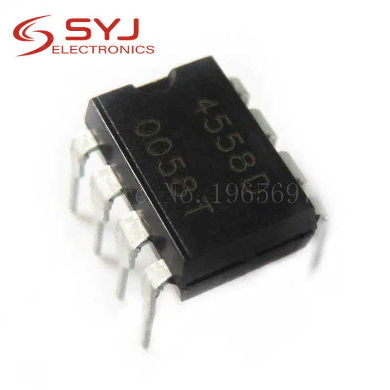 20 шт./лот NJM4558D JRC4558D RC4558P NJM4558 JRC4558 RC4558 DIP 8 в наличии|Интегральные схемы| |
