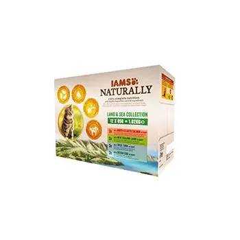 IAMS Naturally Land & Sea Collection in Sauce – Vollwertiges Nassfutter für erwachsene Katzen von 1-6 Jahre in verschiedenen
IAMS Naturally Land & Sea Collection in Sauce – Vollwertiges Nassfutter für erwachsene Katzen von 1-6 Jahre in verschiedenen