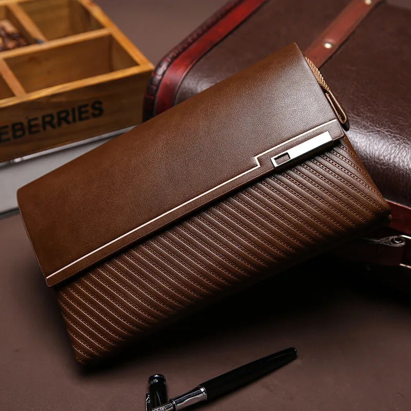 Leather Wallet 2019 New Style Classic Business Top Grade Men Clutch Long Zipper Wallet
Leather Wallet 2019 New Style Classic Business Top Grade Men Clutch Long Zipper Wallet