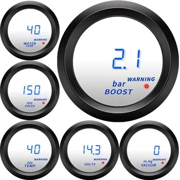 2 inch 52mm Turbo Boost Gauge Vacuum Press Meter -30~30 PSI Bar Blue LED 12V water temp Oil Pressure gaugeTachometer controller
2 inch 52mm Turbo Boost Gauge Vacuum Press Meter -30~30 PSI Bar Blue LED 12V water temp Oil Pressure gaugeTachometer controller