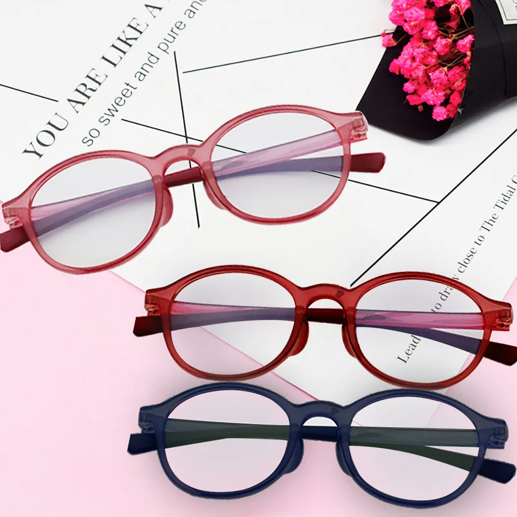 Filter Computer Glasses for Blocking UV Blue Light Anti Eyestrain Transparent Eyeglasses Frames Metal Round Eyeware | Аксессуары для