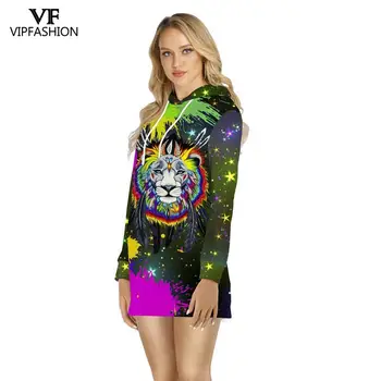 VIP FASHION Femme Autumn Long Hoodies Pullover Turtleneck Long Sleeve Tracksuit Galaxy Lion Printed Hoodies
VIP FASHION Femme Autumn Long Hoodies Pullover Turtleneck Long Sleeve Tracksuit Galaxy Lion Printed Hoodies