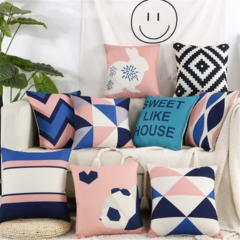 Color Stripe Wove Throw Pillow Geometric Cushion for Home Sofa Chair Decorative Pillow New 
Color Stripe Wove Throw Pillow Geometric Cushion for Home Sofa Chair Decorative Pillow New