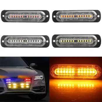 11.2cm x 2.7cm 12LED 12-24V 36W Universal Auto Car Truck Strobe Warning Light Flashing Side Lamp Bulb Car Light Accessories
11.2cm x 2.7cm 12LED 12-24V 36W Universal Auto Car Truck Strobe Warning Light Flashing Side Lamp Bulb Car Light Accessories