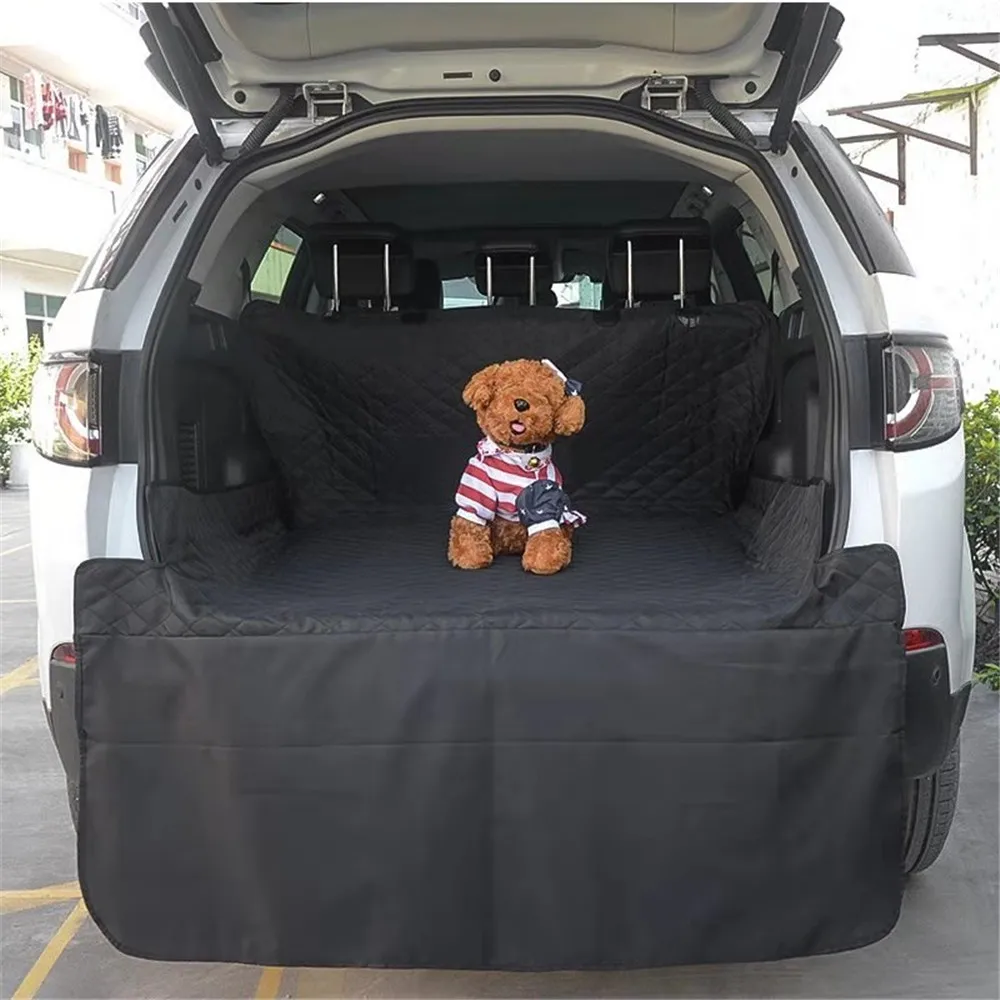 

B-LIFE SUV Cargo Liner for Dogs Waterproof Pet Cargo Cover Dog Seat Cover Mat for SUVs Sedans Vans with Bumper Flap Protector