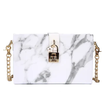 Square Box Women Bag 2020 New Marble Patent Leather Small Box Chain Messenger Bag
Square Box Women Bag 2020 New Marble Patent Leather Small Box Chain Messenger Bag