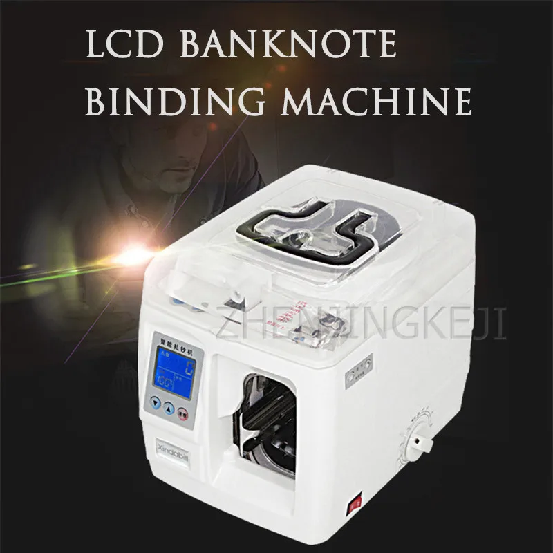110V/220V Small Bundle Money Machine Bank Bundle Banknotes Mini Tie Up Make Money Strapping Machine Liquid Crystal Display Tool
110V/220V Small Bundle Money Machine Bank Bundle Banknotes Mini Tie Up Make Money Strapping Machine Liquid Crystal Display Tool