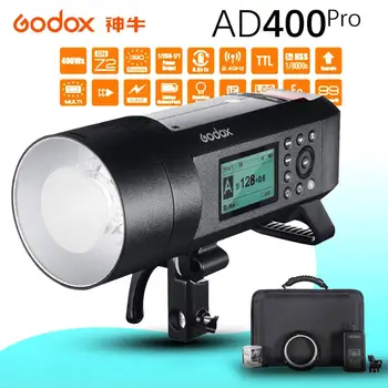 Godox AD400 Pro WITSTRO All-in-One Outdoor Flash AD400Pro Li-on Battery TTL HSS with Built-in 2.4G Wireless X System
Godox AD400 Pro WITSTRO All-in-One Outdoor Flash AD400Pro Li-on Battery TTL HSS with Built-in 2.4G Wireless X System