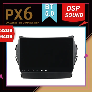 PX6 Excellent Performance Android 9.0 Car Multimedia GPS For HYUNDAI IX45 Santa Fe 2014- DSP Sound NavigationTape Recorder Radio
PX6 Excellent Performance Android 9.0 Car Multimedia GPS For HYUNDAI IX45 Santa Fe 2014- DSP Sound NavigationTape Recorder Radio