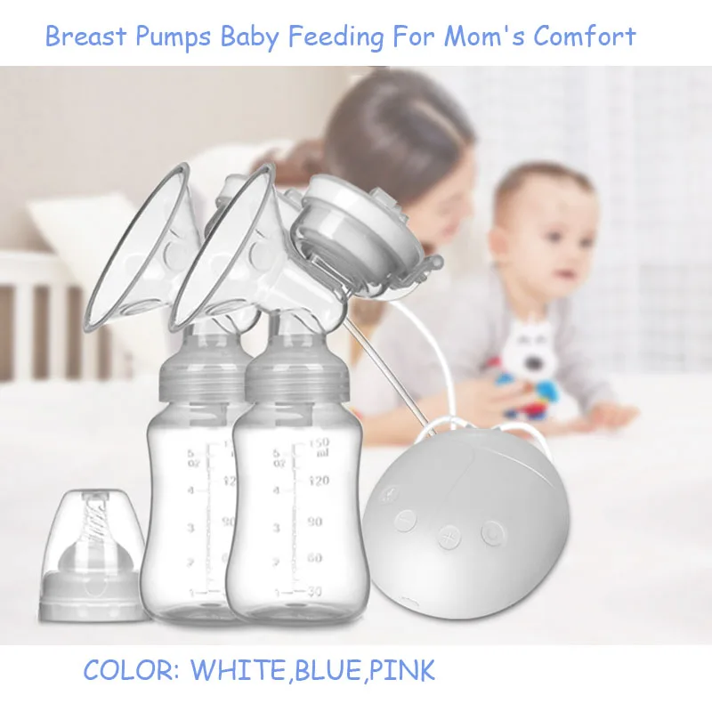 Single/Double Electric Breast Pump With Milk Bottle Infant USB BPA Free Powerful Breast Pumps Baby Feeding For Mom's Comfort
Single/Double Electric Breast Pump With Milk Bottle Infant USB BPA Free Powerful Breast Pumps Baby Feeding For Mom's Comfort