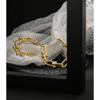 YMYW Trendy Chain Stud Earrings for Women New Design Geometric Irregular Metal Earrings Jewelry Pendientes Mujer Party Gift New
YMYW Trendy Chain Stud Earrings for Women New Design Geometric Irregular Metal Earrings Jewelry Pendientes Mujer Party Gift New