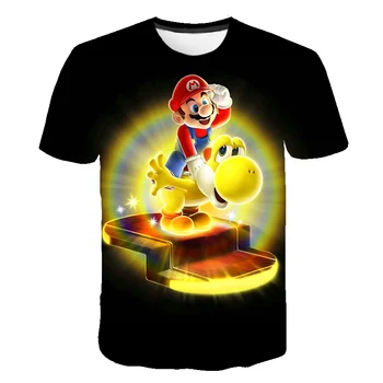 2020 Summer Fashion Mario T-shirt Children Boys Short Sleeves 3D Mario Tees Baby Kids polyester Tops For Girls Clothes 3 15Y
2020 Summer Fashion Mario T-shirt Children Boys Short Sleeves 3D Mario Tees Baby Kids polyester Tops For Girls Clothes 3 15Y