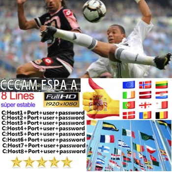 2020 Cccam espa a spain 1 year stable 8 Line server HD cline ccam espa a Europe Portugal Poland Italia for satellite receiver
2020 Cccam espa a spain 1 year stable 8 Line server HD cline ccam espa a Europe Portugal Poland Italia for satellite receiver